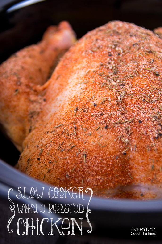 How to Roast a Whole Chicken in a Slow Cooker