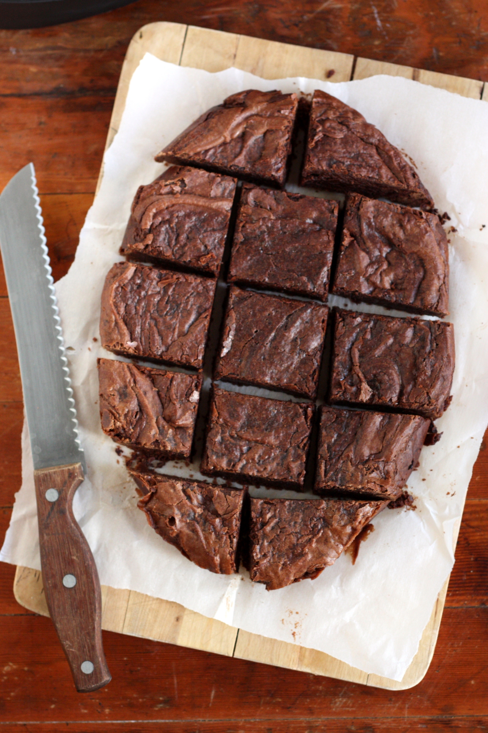 Center Stage: Slow Cooker Fudge Brownies with Completely Delicious