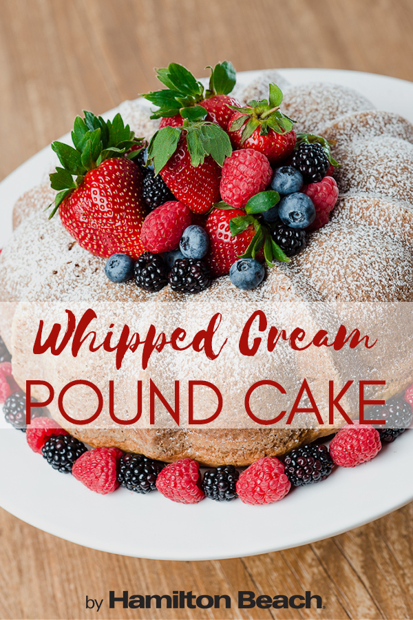 Heritage Dish: Whipped Cream Pound Cake