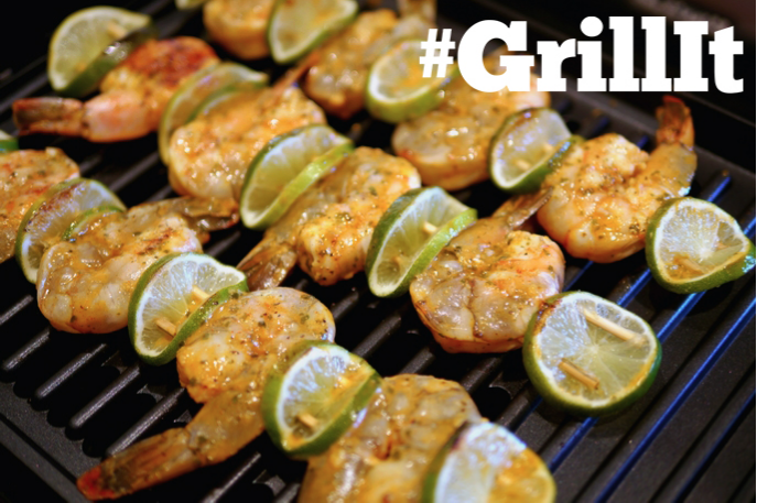Blog for Center Stage: Searing Grill Chile-Lime Shrimp Skewers with Noble Pig