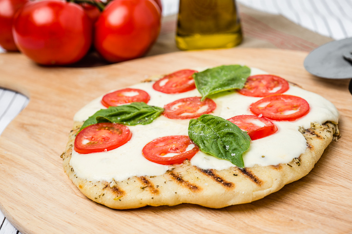 Blog for Grilled Margherita Pizza