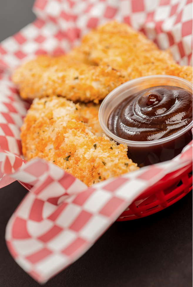 Blog for Crunchy Baked Cheese Cracker Chicken Tenders