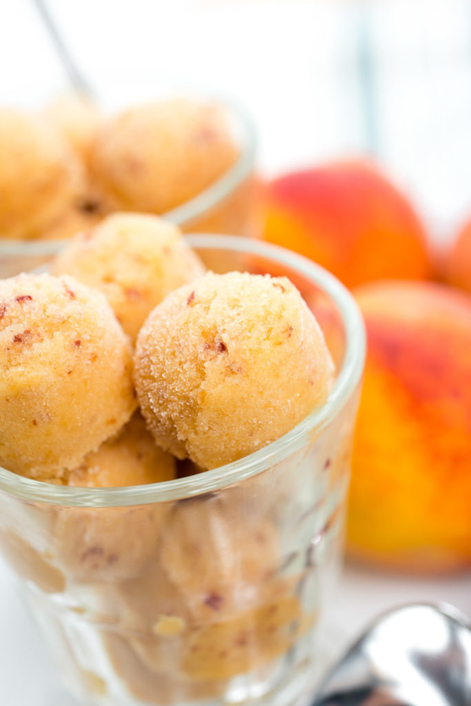 NonDairy Peach Frozen Dessert