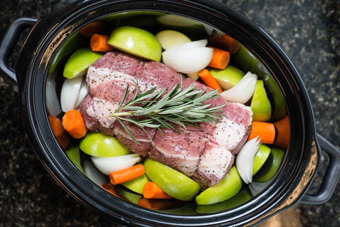 Blog for Slow Cooker Pork Roast with Apples, Carrots and Rosemary