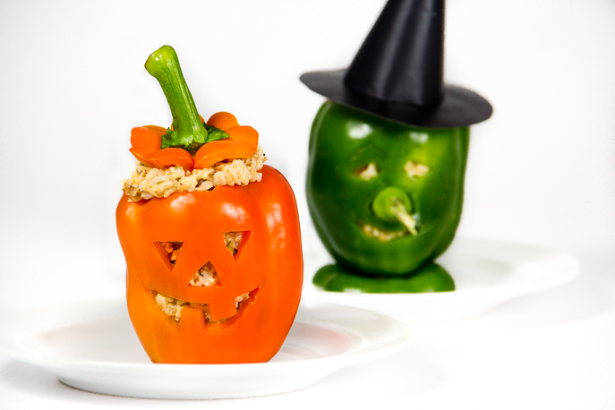 Blog for Halloween Stuffed Peppers