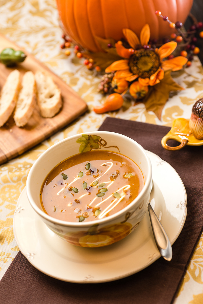 Blog for Slow Cooker Pumpkin Soup