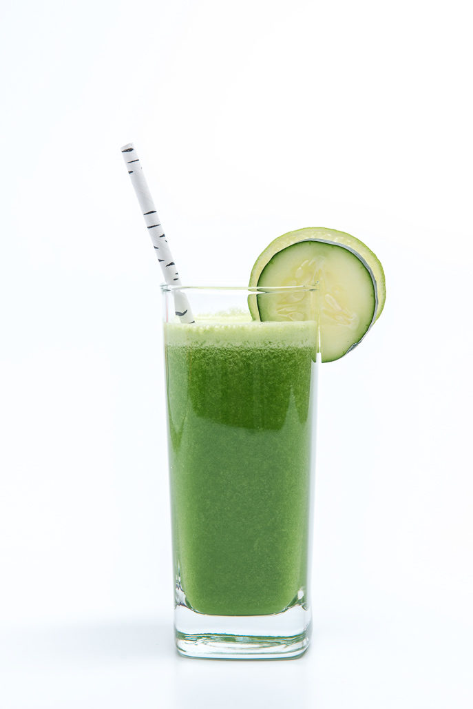 Kale, Cucumber and Cilantro Green Juice