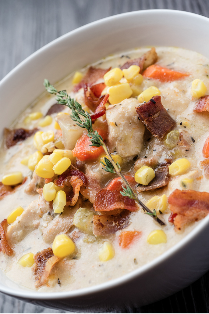 Blog for Slow Cooker Chicken and Corn Chowder