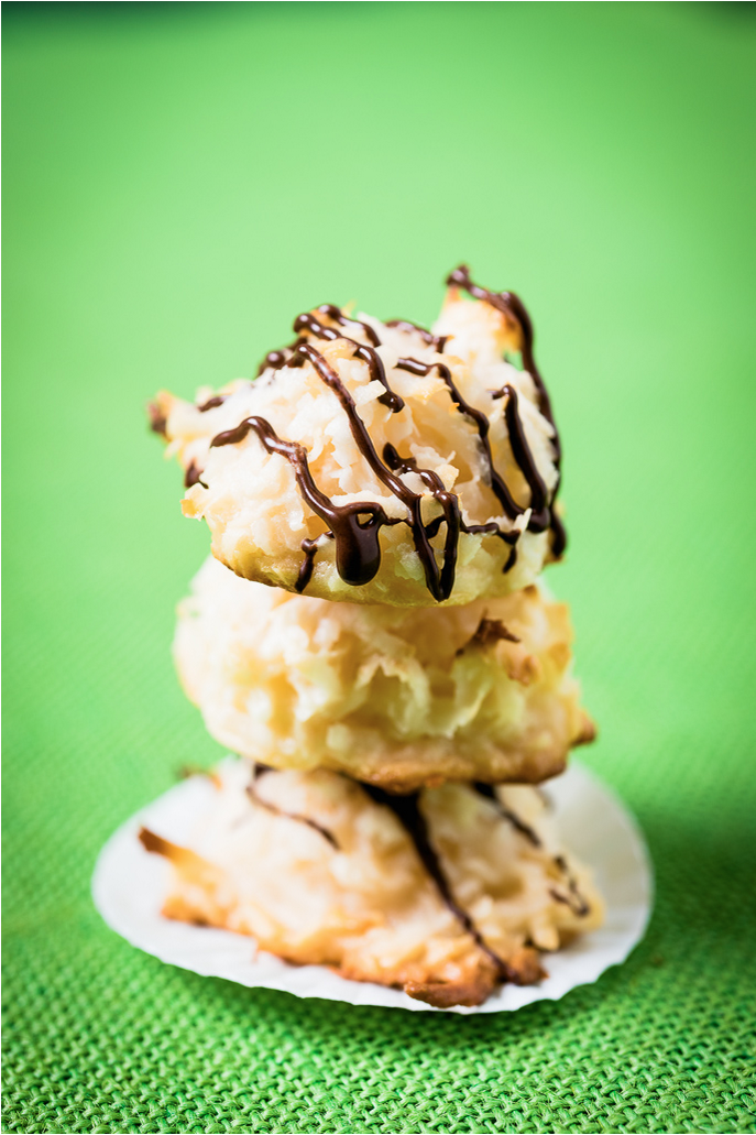 Blog for Chocolate Drizzled Coconut Macaroons