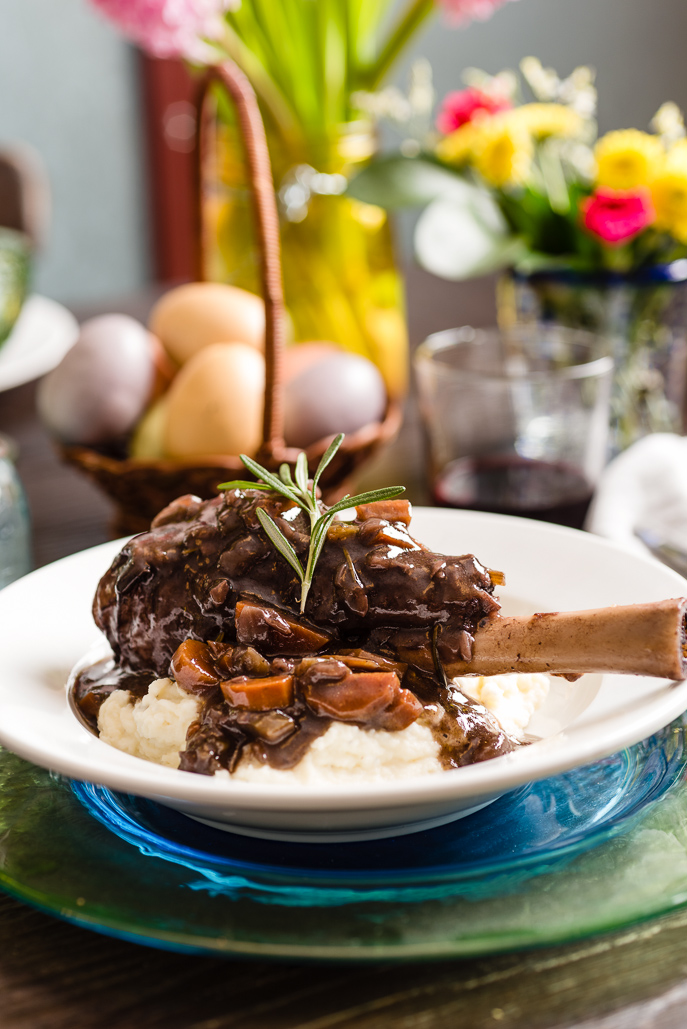 Blog for Slow Cooker Braised Lamb Shanks in Red Wine