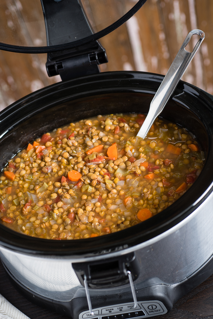 Blog for Slow Cooker Vegetarian Lentil Soup