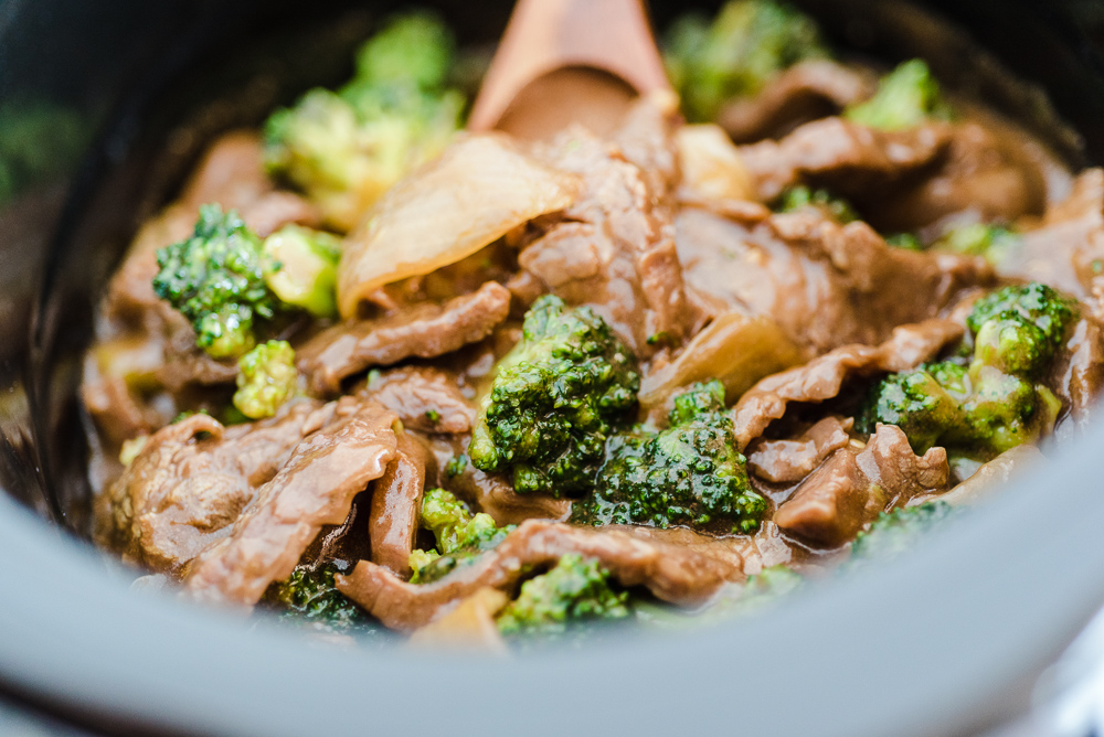Slow Cooker Beef with Broccoli