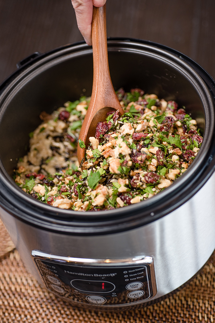 Thanksgiving Side Dish: Cranberry Herb Wild Rice Pilaf