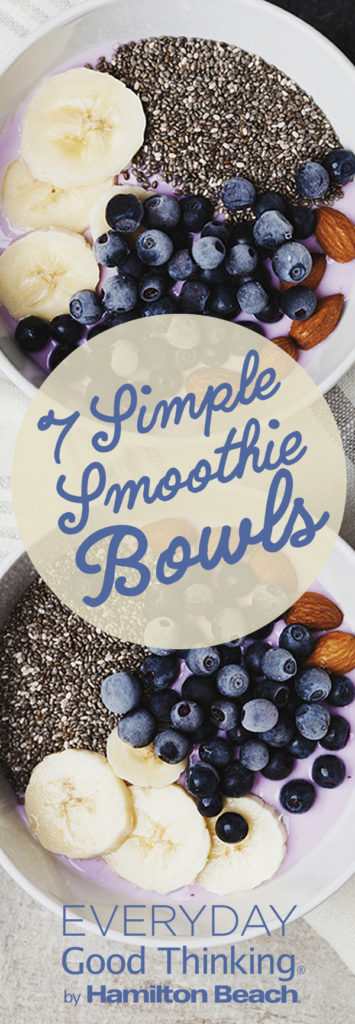 7 Simple Smoothie Bowls