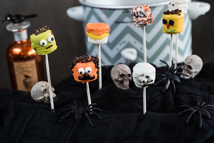 Blog for Spooky DIY Halloween Marshmallow Pops