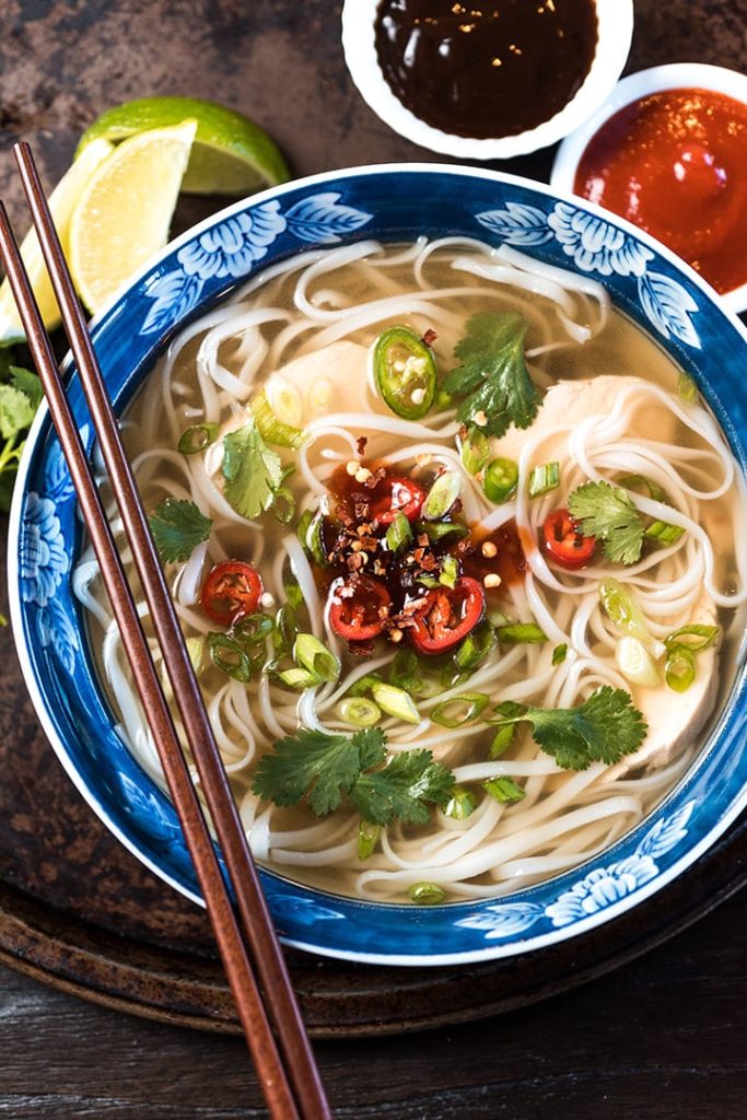 Phonomenal Slow Cooker Chicken Pho