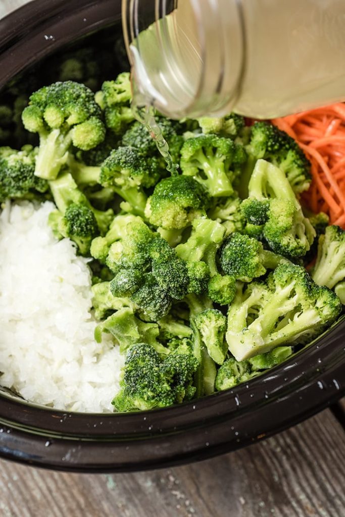 Soup Season Slow Cooker Broccoli Cheese Soup