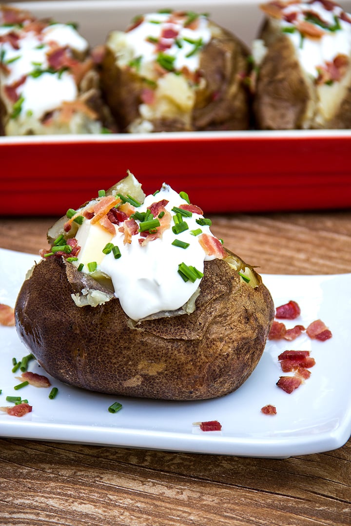 Blog for Slow Cooker Loaded Baked Potatoes