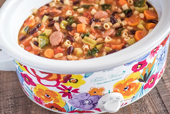Blog for Slow Cooker Minestrone with Kale &#038; Kielbasa