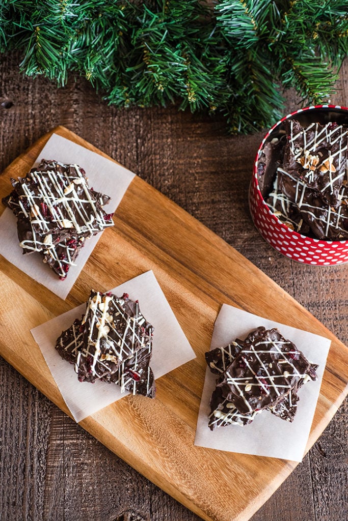 Homemade Gifts: Cranberry Almond Holiday Bark