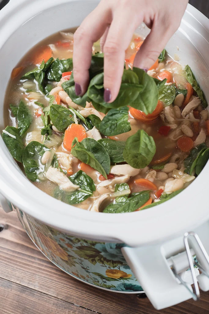 Blog for Slow Cooker Chicken & White Bean Soup