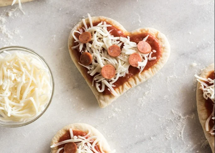 Blog for Heart-Shaped Mini Pizzas