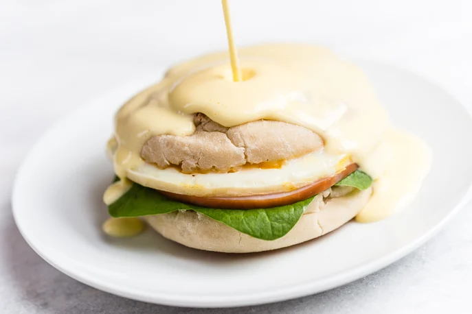 Blog for Eggs Benedict Breakfast Sandwich