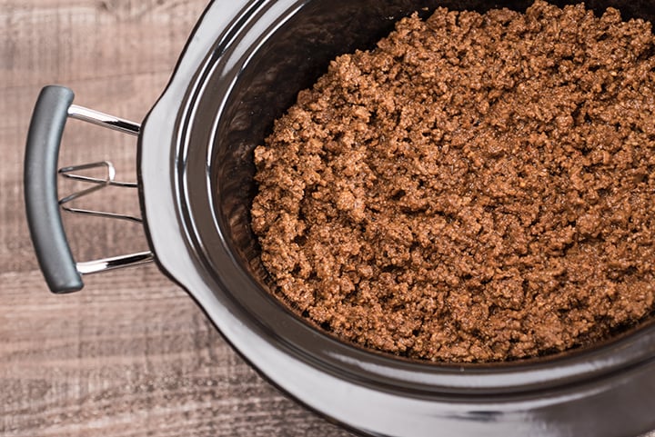 Slow Cooker Ground Beef Sloppy Joes