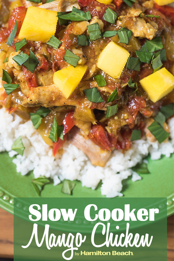 Slow Cooker Mango Chicken