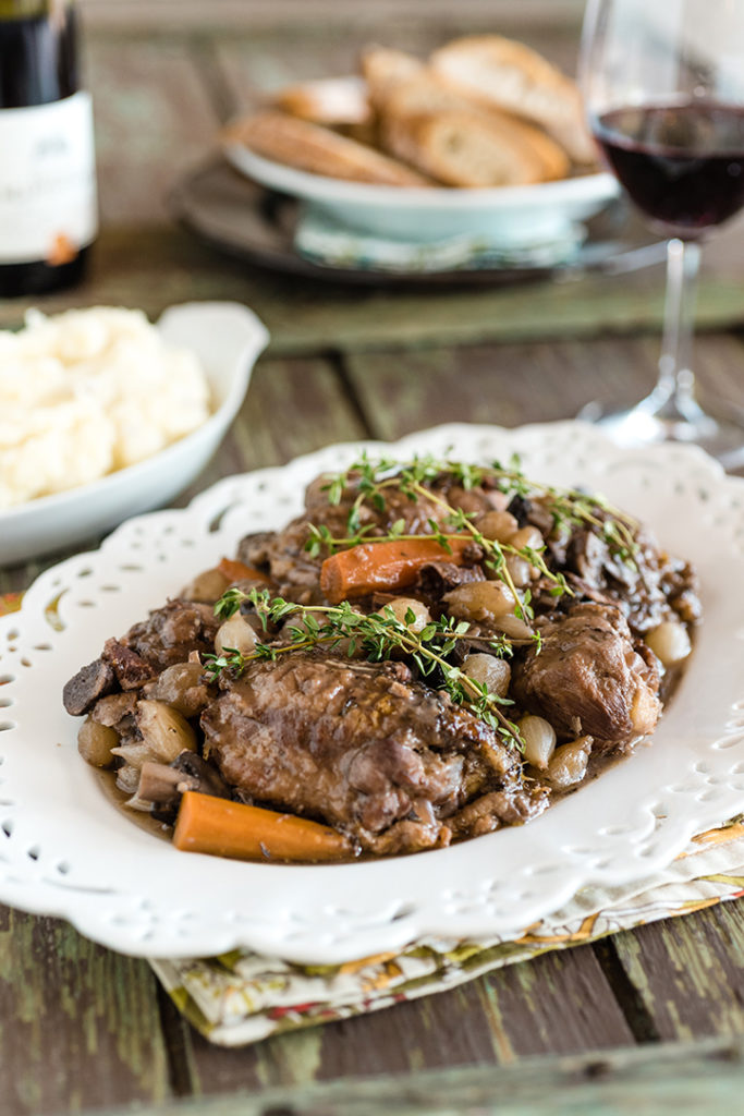 Slow Cooker Coq au Vin