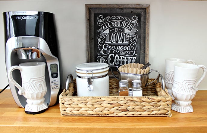 Center Stage: Creating the Perfect Coffee Nook in Your Kitchen with ...