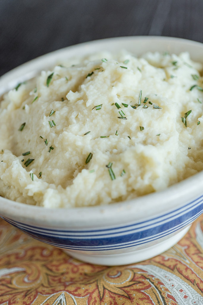 Thanksgiving Sides Sous Vide Garlic & Herb Mashed Potatoes