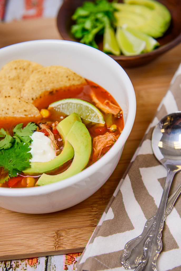 Leftover Turkey Recipes Turkey Tortilla Soup